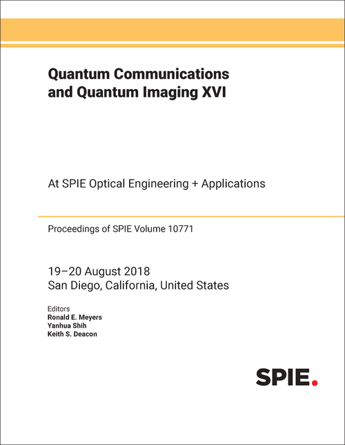 QUANTUM COMMUNICATIONS AND QUANTUM IMAGING XVI