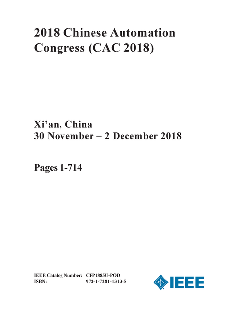 AUTOMATION CONGRESS. CHINESE. 2018. (CAC 2018) (6 VOLS)