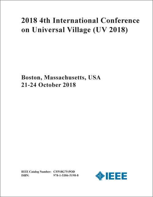 UNIVERSAL VILLAGE. INTERNATIONAL CONFERENCE. 4TH 2018. (UV 2018)