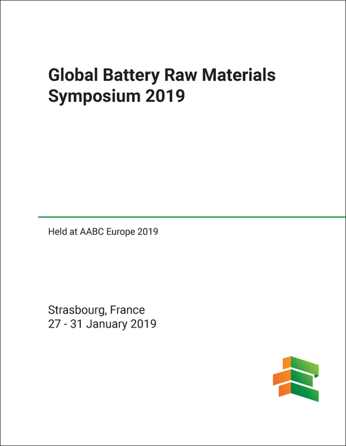 GLOBAL BATTERY RAW MATERIALS SYMPOSIUM. 2019. (HELD AT AABC EUROPE 2019)