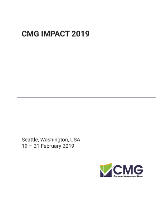 CMG IMPACT. CONFERENCE. 2019. (CMG IMPACT 2019)