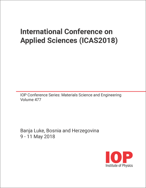 APPLIED SCIENCES. INTERNATIONAL CONFERENCE. 2018. (ICAS2018)