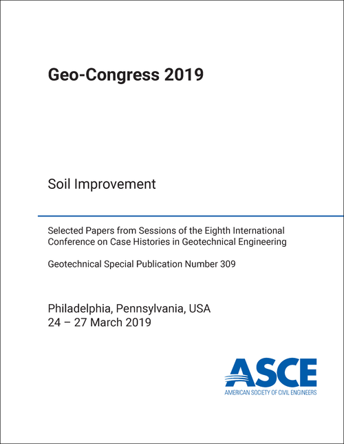 GEO-CONGRESS. 2019. SOIL IMPROVEMENT