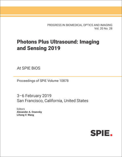 PHOTONS PLUS ULTRASOUND: IMAGING AND SENSING 2019