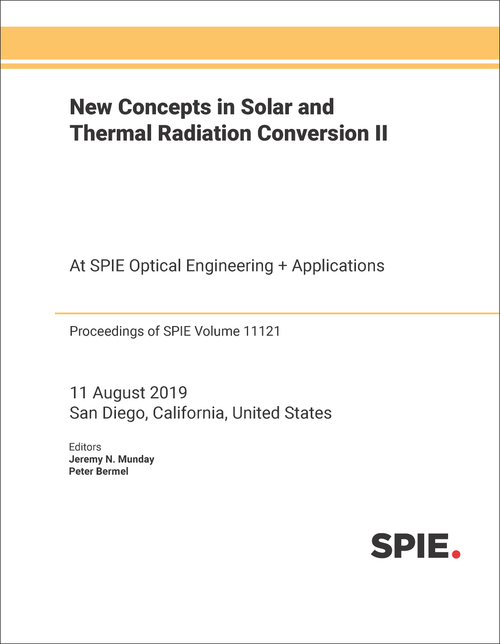 NEW CONCEPTS IN SOLAR AND THERMAL RADIATION CONVERSION II