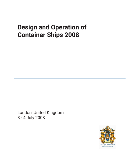 DESIGN AND OPERATION OF CONTAINER SHIPS. INTERNATIONAL CONFERENCE. 2008.