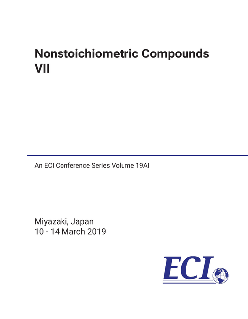 NONSTOICHIOMETRIC COMPOUNDS. CONFERENCE. 7TH 2019.