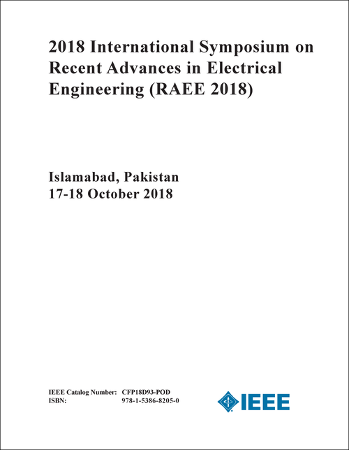 RECENT ADVANCES IN ELECTRICAL ENGINEERING. INTERNATIONAL SYMPOSIUM. 2018. (RAEE 2018)