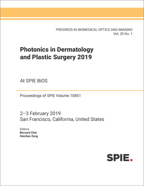 PHOTONICS IN DERMATOLOGY AND PLASTIC SURGERY 2019