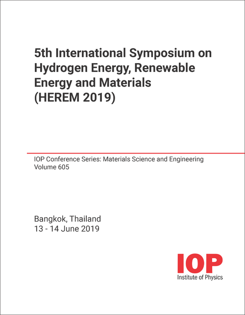 HYDROGEN ENERGY, RENEWABLE ENERGY AND MATERIALS. INTERNATIONAL SYMPOSIUM. 5TH 2019. (HEREM 2019)