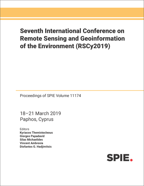 SEVENTH INTERNATIONAL CONFERENCE ON REMOTE SENSING AND GEOINFORMATION OF THE ENVIRONMENT (RSCY2019)