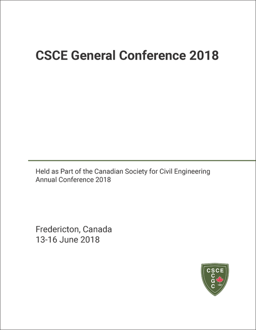 CSCE GENERAL CONFERENCE. 2018. (HELD AS PART OF THE CSCE ANNUAL CONFERENCE 2018)