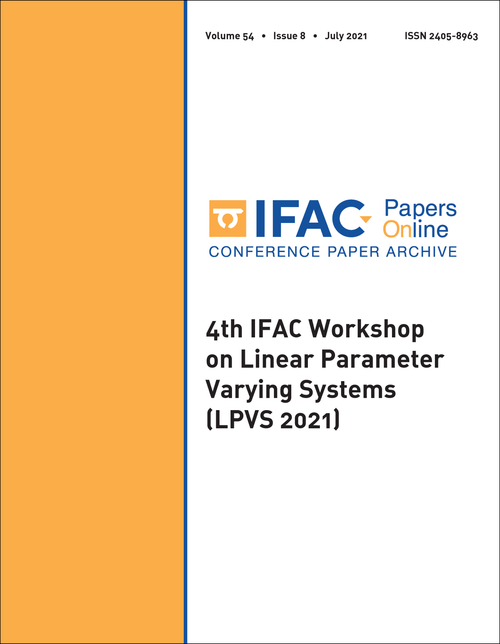 LINEAR PARAMETER VARYING SYSTEMS. IFAC WORKSHOP. 4TH 2021. (LPVS 2021)