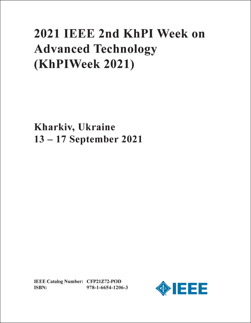 ADVANCED TECHNOLOGY. IEEE KHPI WEEK. 2ND 2021. (KhPIWeek 2021)