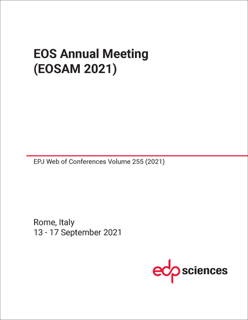 EOS ANNUAL MEETING. 2021. (EOSAM 2021)