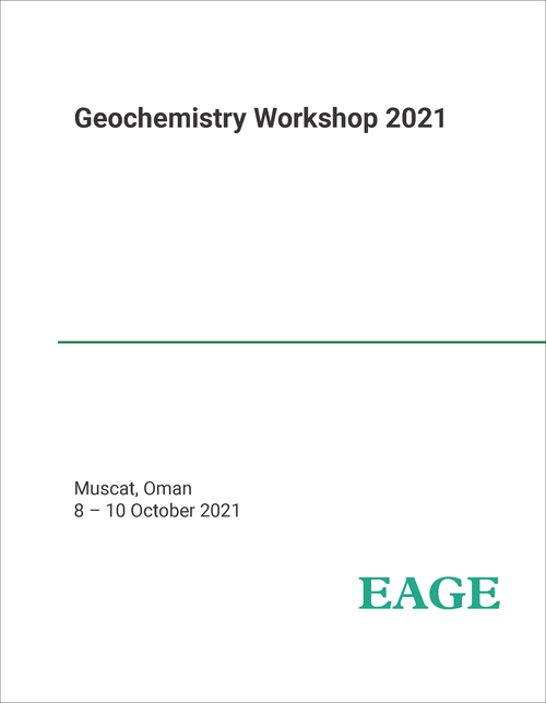 GEOCHEMISTRY WORKSHOP. 2021.