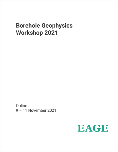 BOREHOLE GEOPHYSICS WORKSHOP. 2021.