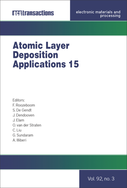 ATOMIC LAYER DEPOSITION APPLICATIONS 15. (236TH ECS MEETING)