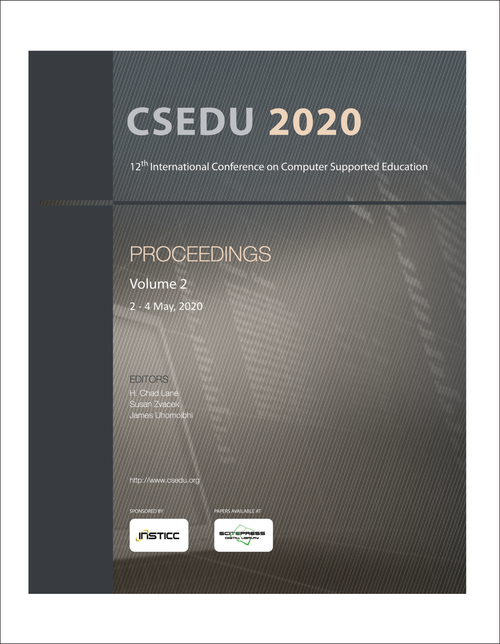 COMPUTER SUPPORTED EDUCATION. INTERNATIONAL CONFERENCE. 12TH 2020. (CSEDU 2020) VOLUME 2