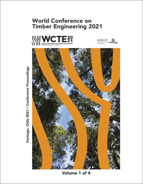 TIMBER ENGINEERING. WORLD CONFERENCE. 2021. (WCTE 2021) (4 VOLS)