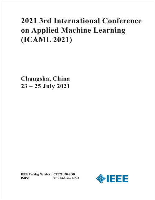 APPLIED MACHINE LEARNING. INTERNATIONAL CONFERENCE. 3RD 2021. (ICAML 2021)