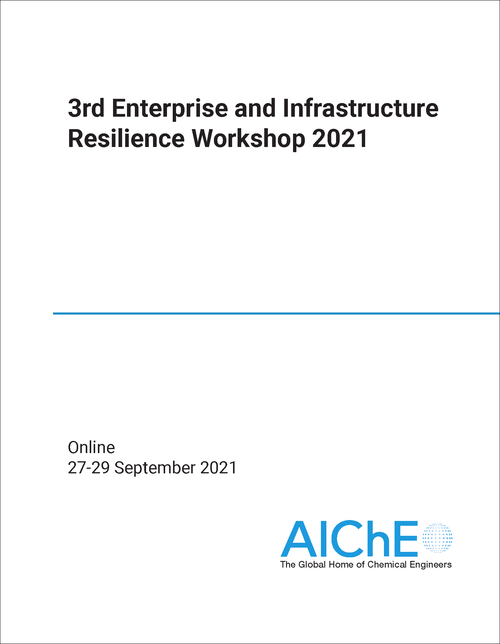 ENTERPRISE AND INFRASTRUCTURE RESILIENCE WORKSHOP. 3RD 2021.
