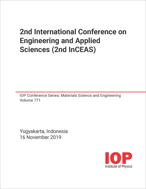 ENGINEERING AND APPLIED SCIENCES. INTERNATIONAL CONFERENCE. 2ND 2019. (2nd InCEAS)