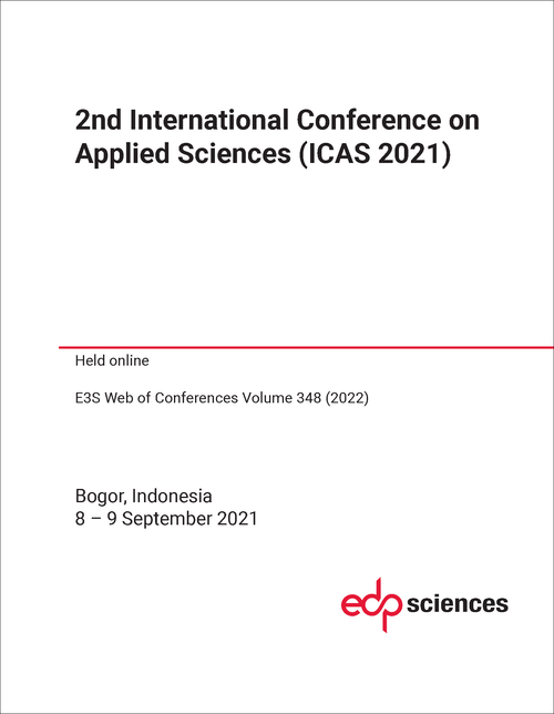 APPLIED SCIENCES. INTERNATIONAL CONFERENCE. 2ND 2021. (ICAS 2021)