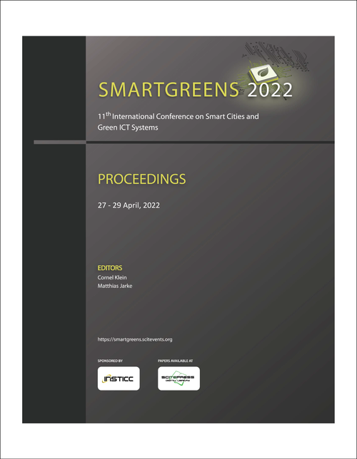 SMART CITIES AND GREEN ICT SYSTEMS. INTERNATIONAL CONFERENCE. 11TH 2022. (SMARTGREENS 2022)