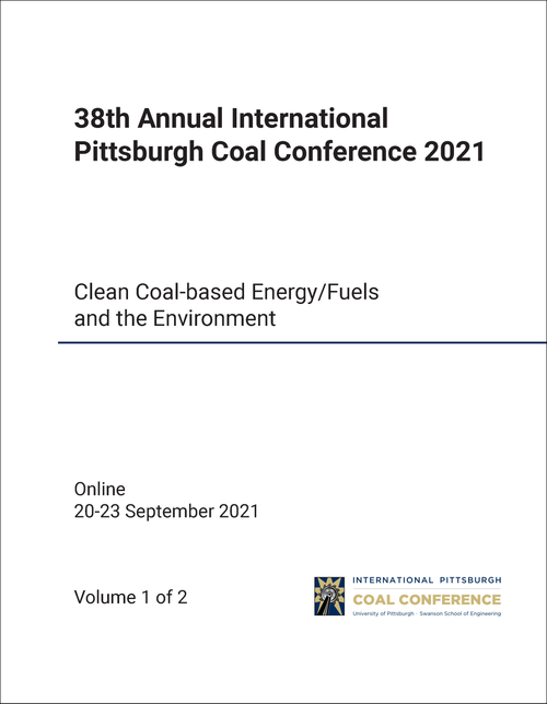 COAL CONFERENCE. ANNUAL INTERNATIONAL PITTSBURGH. 38TH 2021. (2 VOLS) CLEAN COAL-BASED ENERGY/FUELS AND THE ENVIRONMENT