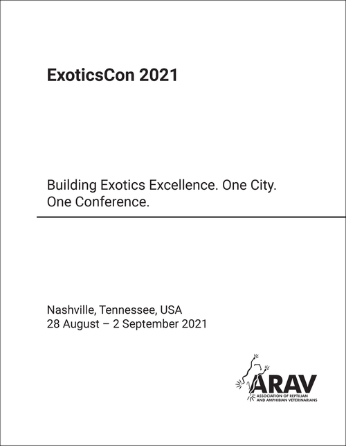 EXOTICSCON. 2021. BUILDING EXOTICS EXCELLENCE. ONE CITY. ONE CONFERENCE.