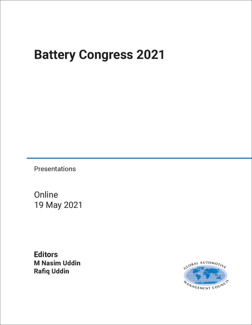 BATTERY CONGRESS. 2021. (PRESENTATIONS)