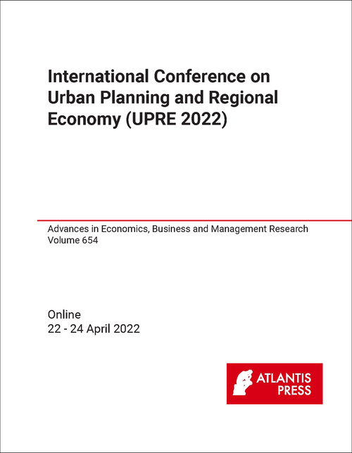 URBAN PLANNING AND REGIONAL ECONOMY. INTERNATIONAL CONFERENCE. 2022. (UPRE 2022)