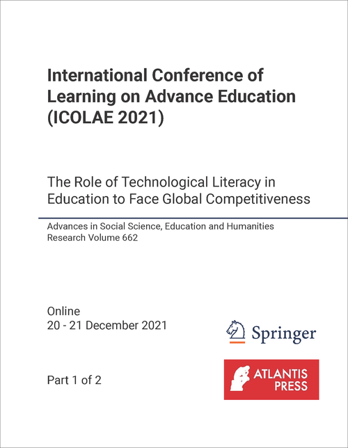 LEARNING ON ADVANCE EDUCATION. INTERNATIONAL CONFERENCE. 2021. (ICOLAE 2021) (2 PARTS)   THE ROLE OF TECHNOLOGICAL LITERACY IN EDUCATION TO FACE GLOBAL COMPETITIVENESS