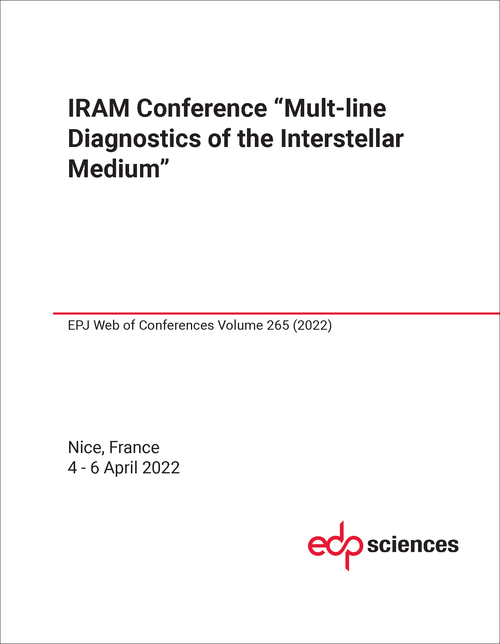 MULTI-LINE DIAGNOSTICS OF THE INTERSTELLAR MEDIUM. IRAM CONFERENCE. 2022.