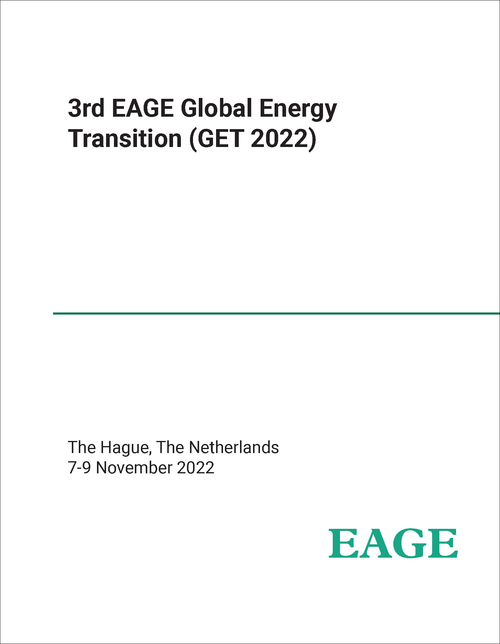 GLOBAL ENERGY TRANSITION. EAGE. 3RD 2022. (GET 2022)