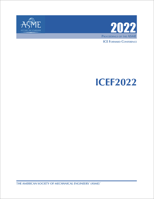 ICE FORWARD CONFERENCE. ASME. 2022.