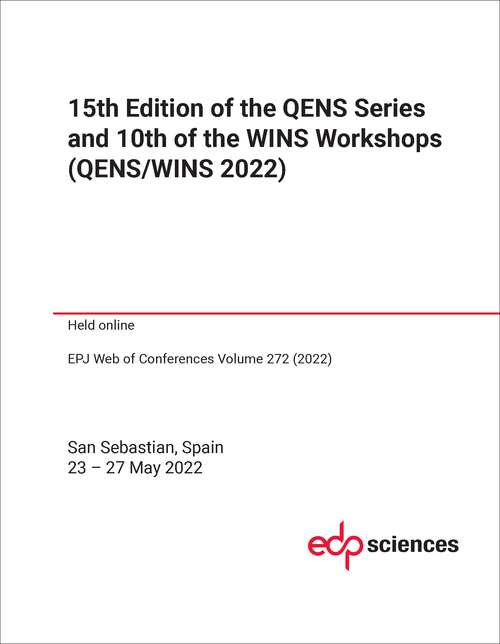 QENS SERIES. 15TH. WORKSHOP. (AND 10TH WINS WORKSHOP, QENS/WINS 2022)