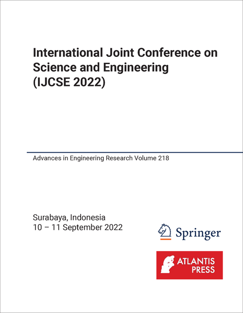 SCIENCE AND ENGINEERING. INTERNATIONAL JOINT CONFERENCE. 2022. (IJCSE 2022)