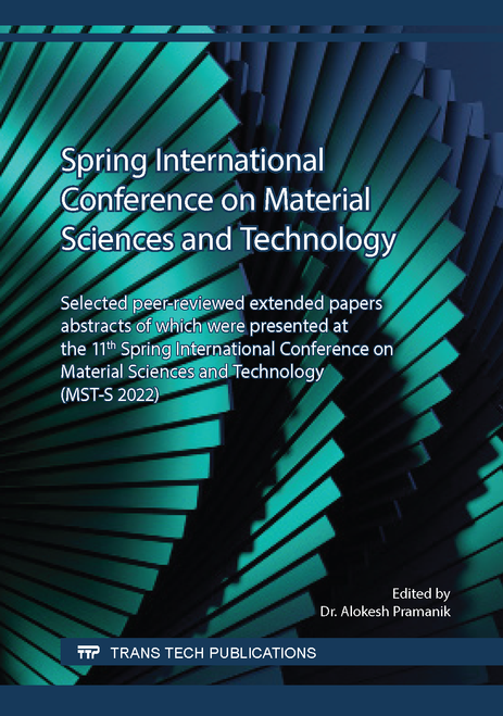 SPRING INTERNATIONAL CONFERENCE ON MATERIAL SCIENCES AND TECHNOLOGY
