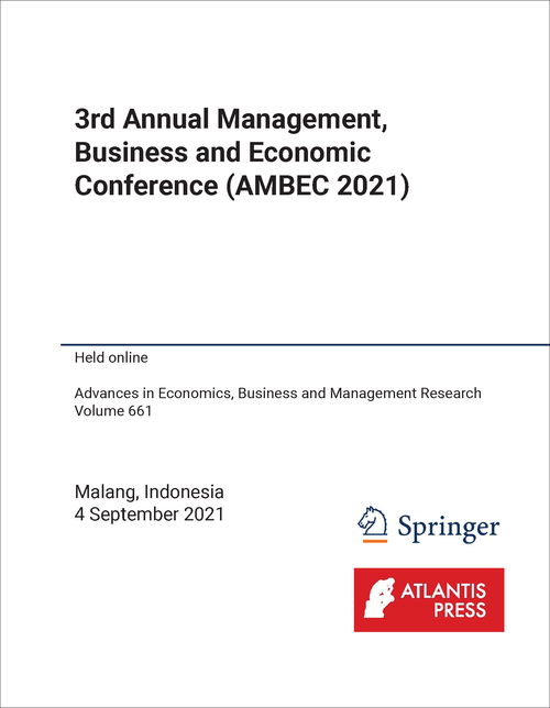 MANAGEMENT, BUSINESS AND ECONOMIC CONFERENCE. ANNUAL. 3RD 2021. (AMBEC 2021)