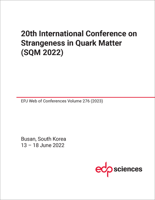 STRANGENESS IN QUARK MATTER. INTERNATIONAL CONFERENCE. 20TH 2022. (SQM 2022)