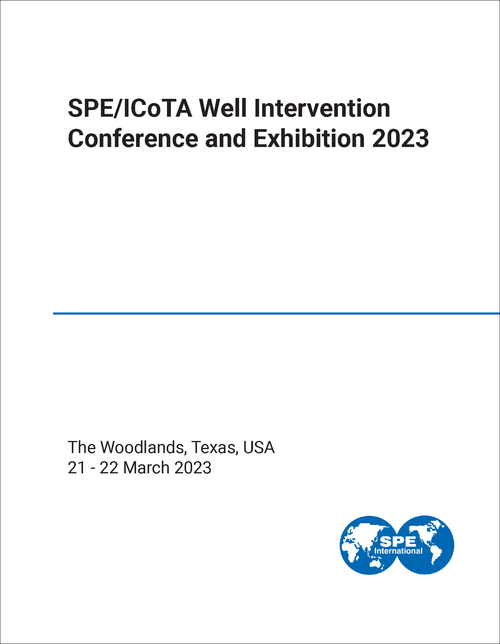 WELL INTERVENTION CONFERENCE AND EXHIBITION. SPE/ICOTA. 2023.