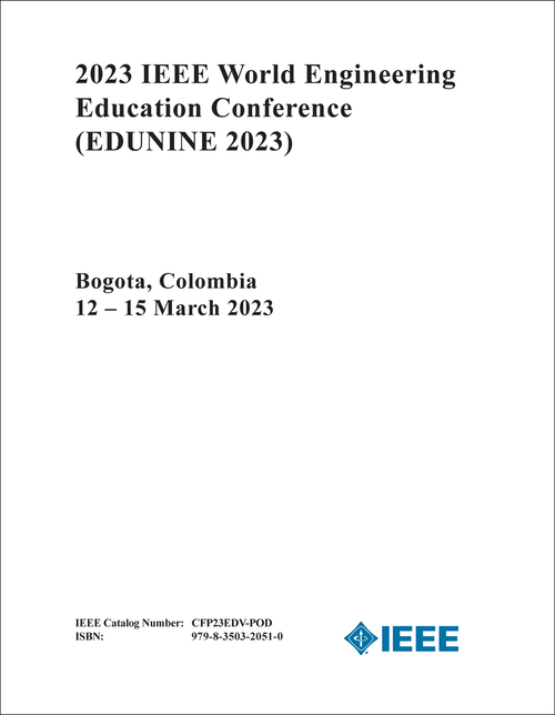 ENGINEERING EDUCATION CONFERENCE. IEEE WORLD. 2023. (EDUNINE 2023)