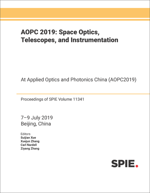 AOPC 2019: SPACE OPTICS, TELESCOPES, AND INSTRUMENTATION