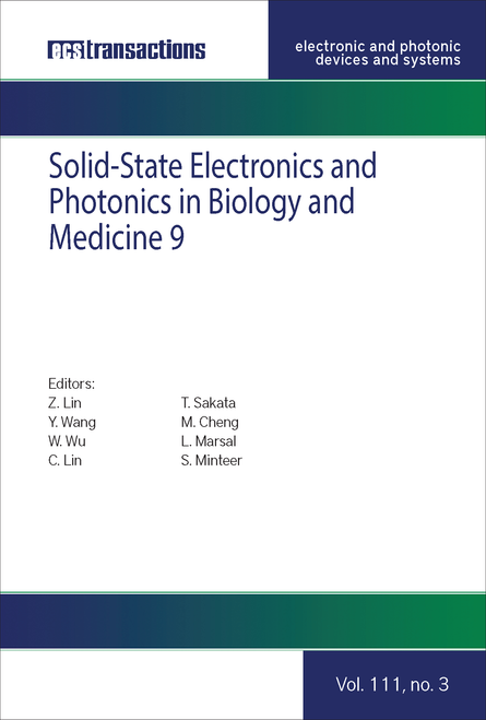 SOLID-STATE ELECTRONICS AND PHOTONICS IN BIOLOGY AND MEDICINE 9. (243RD ECS MEETING)