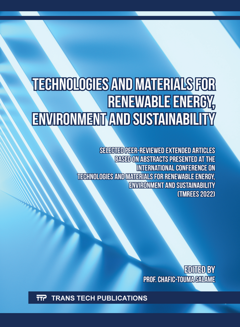 TECHNOLOGIES AND MATERIALS FOR RENEWABLE ENERGY, ENVIRONMENT AND SUSTAINABILITY