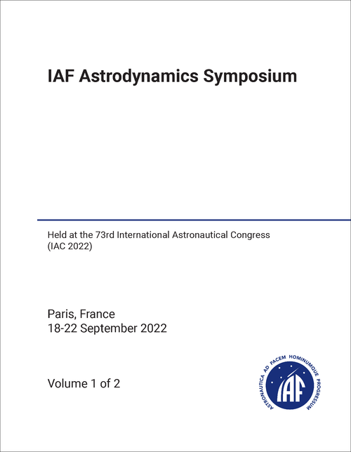 ASTRODYNAMICS SYMPOSIUM. IAF. 2022. (2 VOLS) (HELD AT IAC 2022)