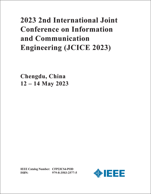 INFORMATION AND COMMUNICATION ENGINEERING. INTERNATIONAL JOINT CONFERENCE. 2ND 2023. (JCICE 2023)