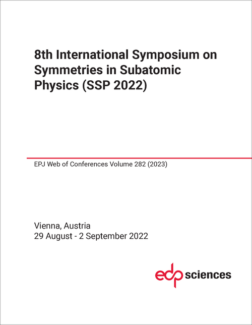 SYMMETRIES IN SUBATOMIC PHYSICS. INTERNATIONAL SYMPOSIUM. 8TH 2022. (SSP 2022)